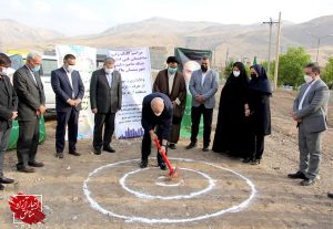 کلنگ‌زنی ۲طرح اداری و گردشگری در منطقه آزاد ماکو